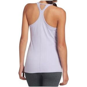 Calia Fitted Move‎ Racerback Keyhole Tank Top Light Lilac Lavendar Purple